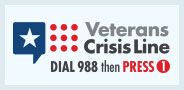 Veterans Crisis Line Badge